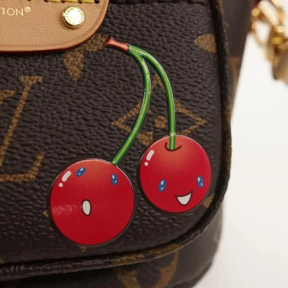 LOUIS VUITTON Monogram Cherry Shoulder Bag